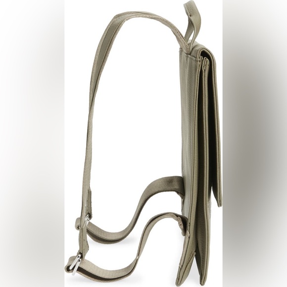 Purity Mavi Vegan Leather Backpack - Color: Mineral - Picture 12 of 15